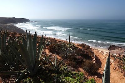 © Joëlle Pineau - Vue sur la plage - Aoreora - Maroc Vue sur la plage - Aoreora - Maroc