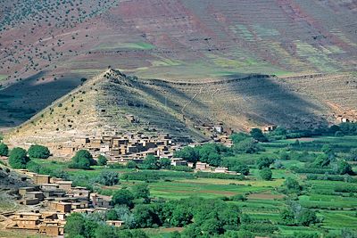 Randonnée avec mulet Maroc