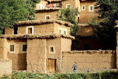 © SIERPINSKI Jacques / hemis.fr - Vallée des Ait Bougmez - Haut Atlas - Maroc Vallée des Ait Bougmez - Haut Atlas - Maroc