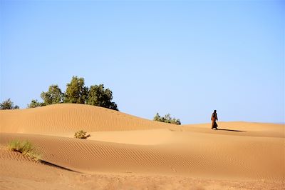 Dans la vallée du Draa - Maroc