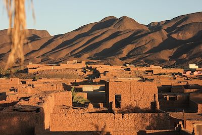 Vue sur Timidarte - Maroc