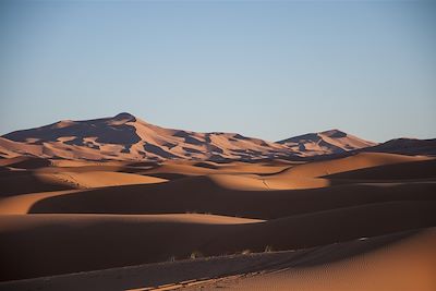 Dunes du désert marocain