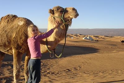 © François Collin - Camp des dunes - Sahara - Maroc Camp des dunes - Sahara - Maroc