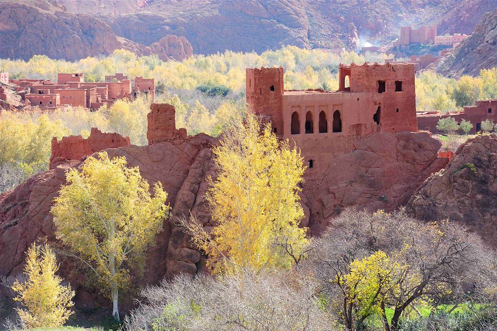 Image Randonnée Muletière - Oued M'Goun - Gorges De L'Oued El Qati - voyage vallée des roses