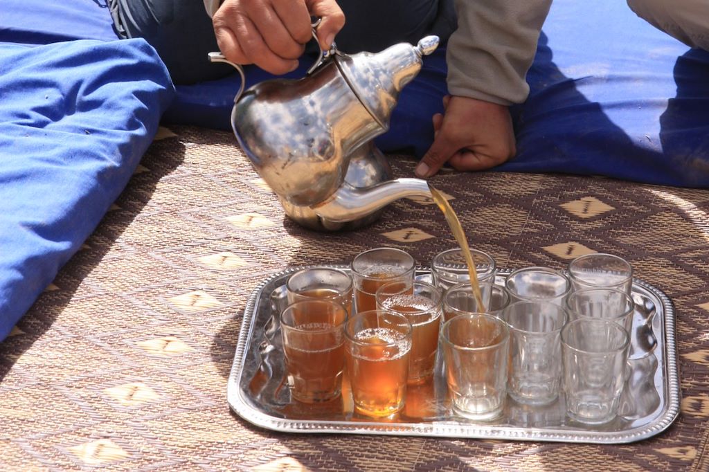Image Trek Sahara - Randonnée Chamelière Maroc - Voyage Désert - bivouac maroc