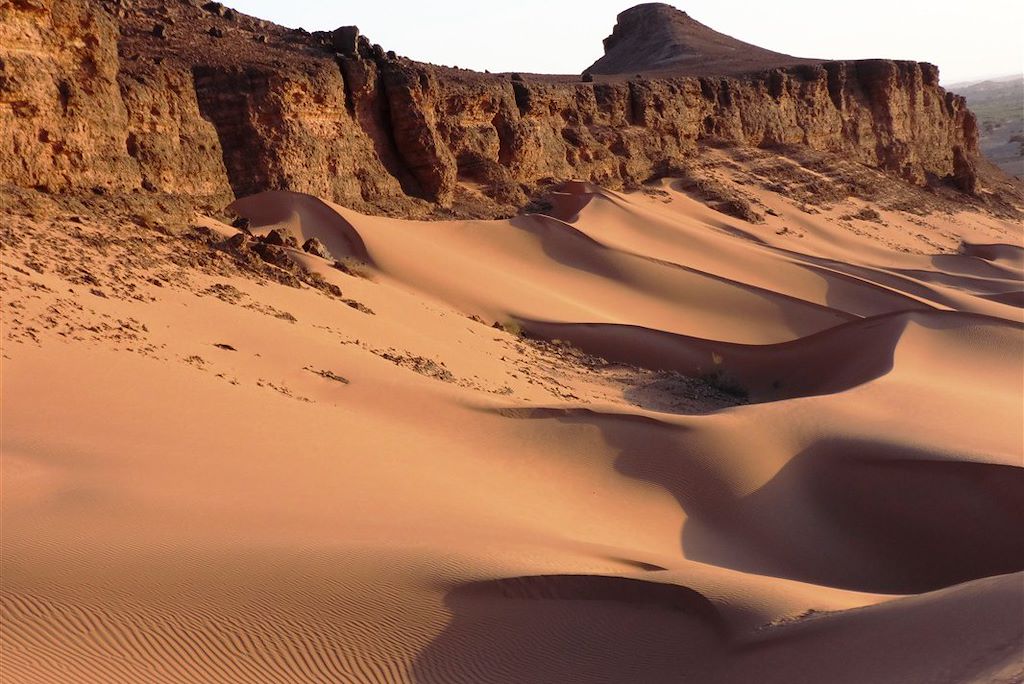 Image Trek Sahara - Randonnée Chamelière Maroc - Voyage Désert - bivouac maroc
