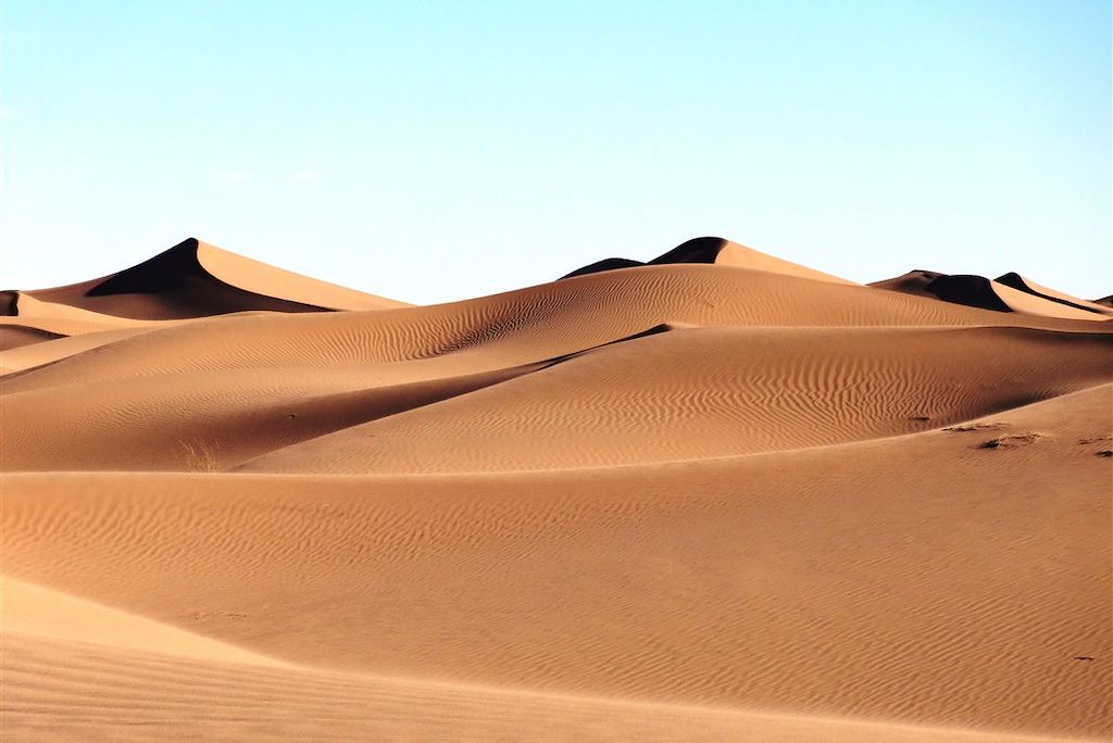 Image Trek Sahara - Randonnée Chamelière Maroc - Voyage Désert - bivouac maroc