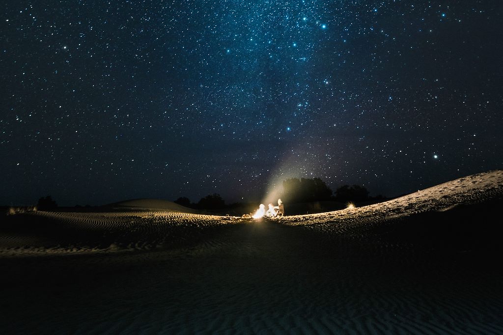 Image Trek Sahara - Randonnée Chamelière Maroc - Voyage Désert - bivouac maroc