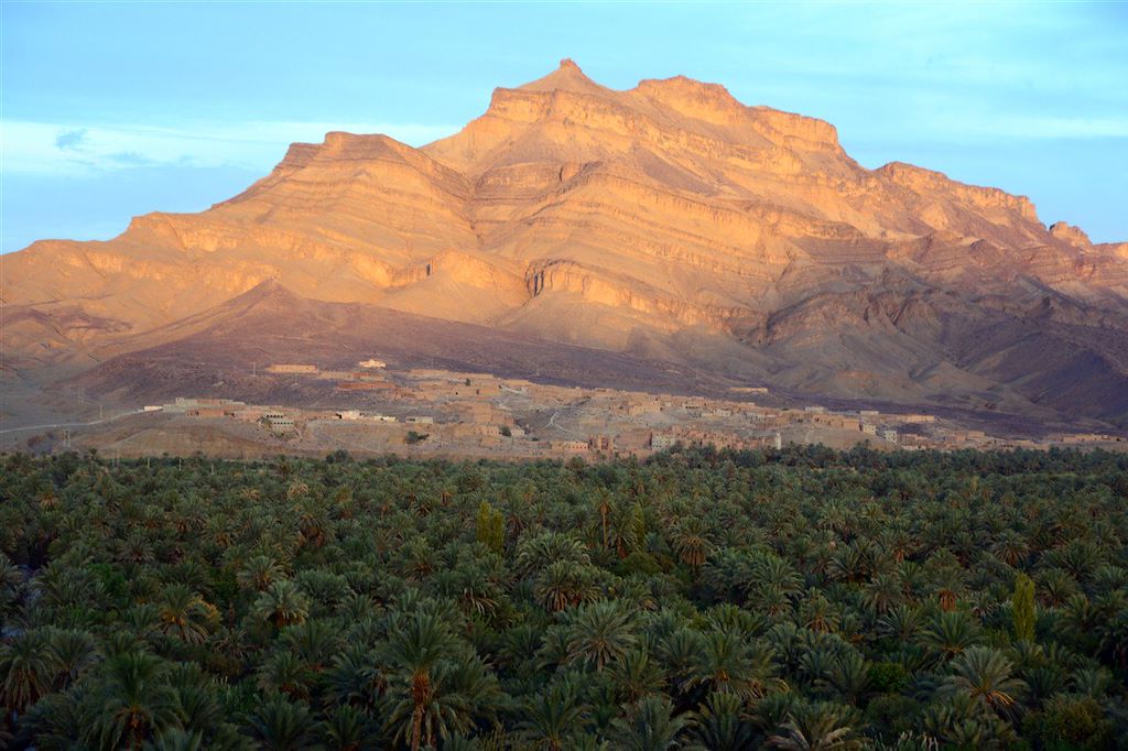 Image campement désert - Randonnée Vallée Du Draa - trek sahara - Agdz
