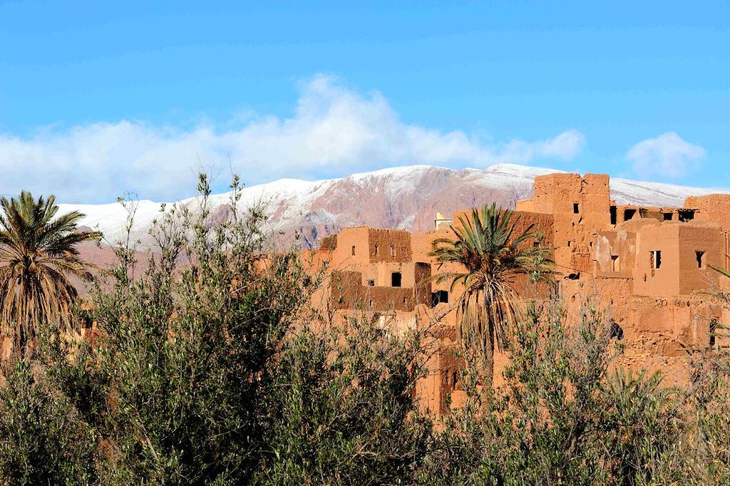 Image Randonnée Chamelière Au Maroc - Bivouac Dans Les Dunes - Immersion Dans Le Désert
