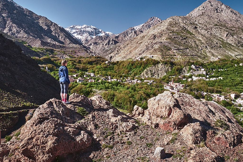 Image Voyage au Maroc - Trek dans le Haut Atlas marocain - Imlil - Marrakech