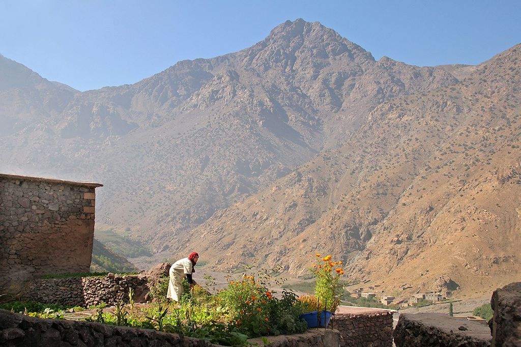 Image Voyage au Maroc - Trek dans le Haut Atlas marocain - Imlil - Marrakech