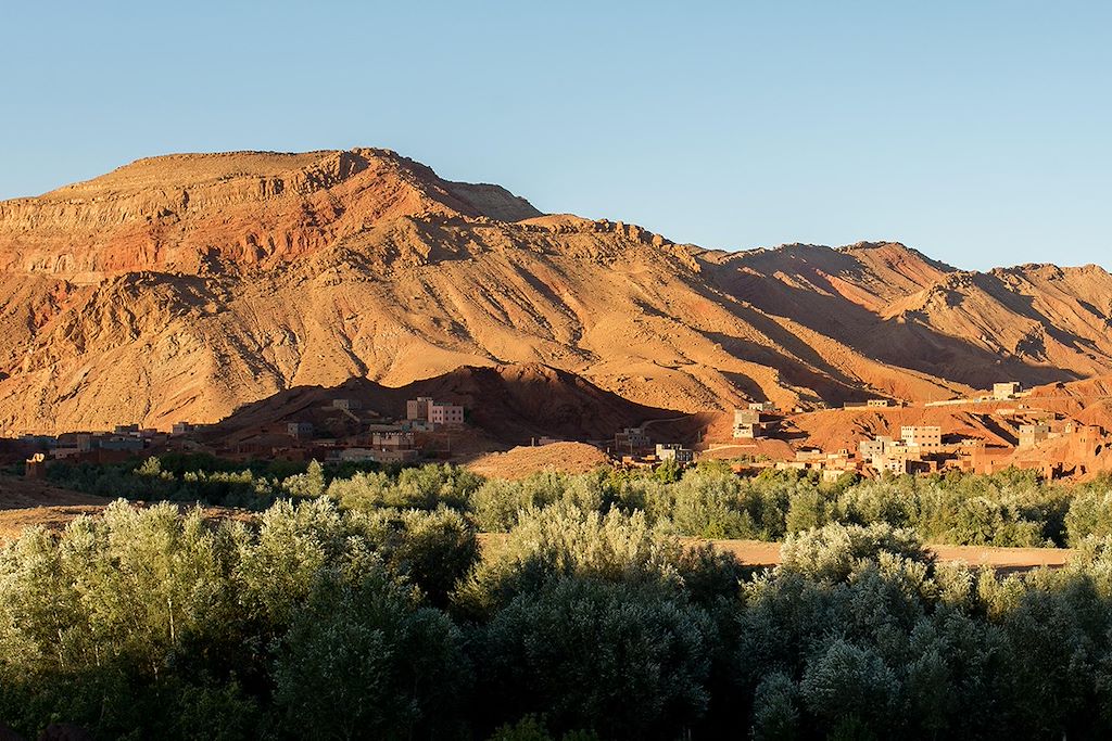 Image Vallée des Roses en VTT - Skoura à vélo - Découverte de la palmeraie de Skoura