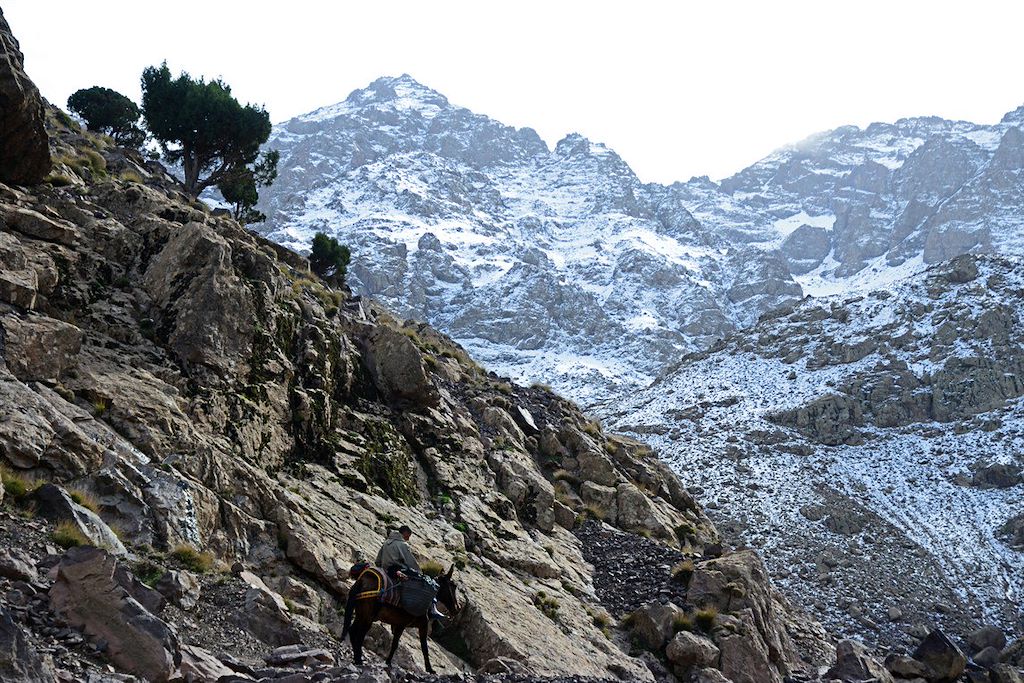 Image Ascension du Toubkal par le Col Sud - Trek Vallée De Tifnoute - trek sportif Imlil