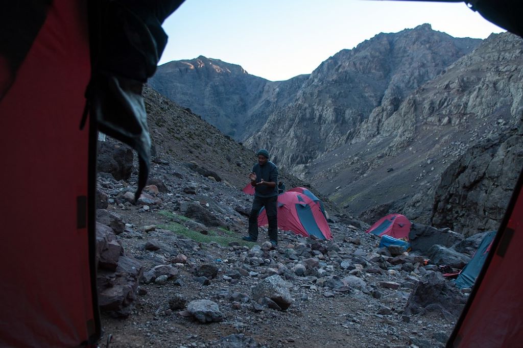 Image Ascension du Toubkal par le Col Sud - Trek Vallée De Tifnoute - trek sportif Imlil