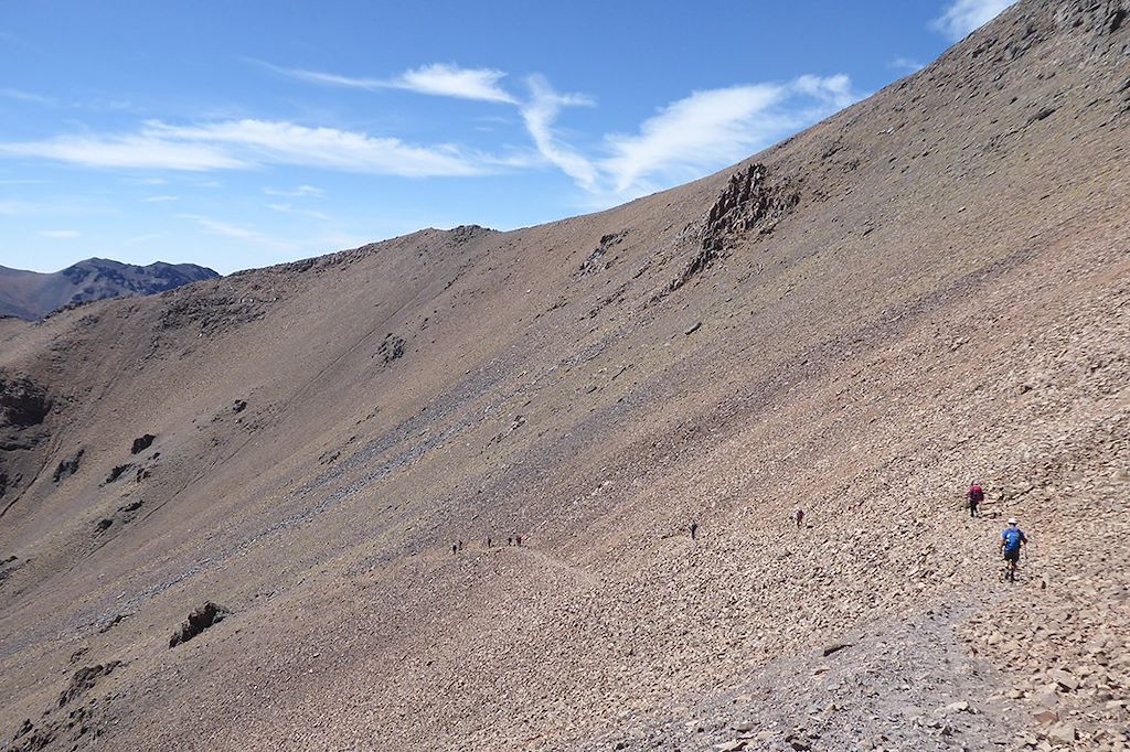 Image Ascension du Toubkal par le Col Sud - Trek Vallée De Tifnoute - trek sportif Imlil
