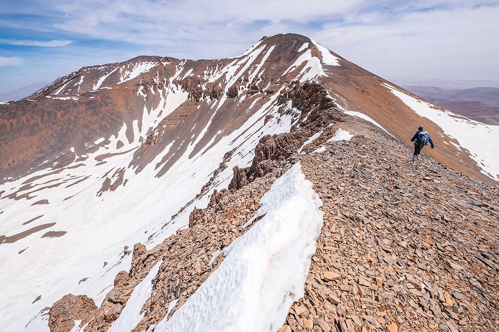 Image Voyage Maroc - Trek atlas - Ascension M'Goun