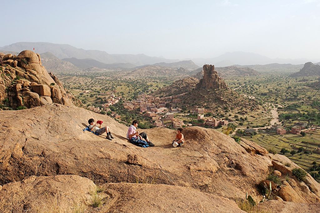 Image randonnée vallée du Toubkal - voyage famille maroc - côte atlantique Maroc
