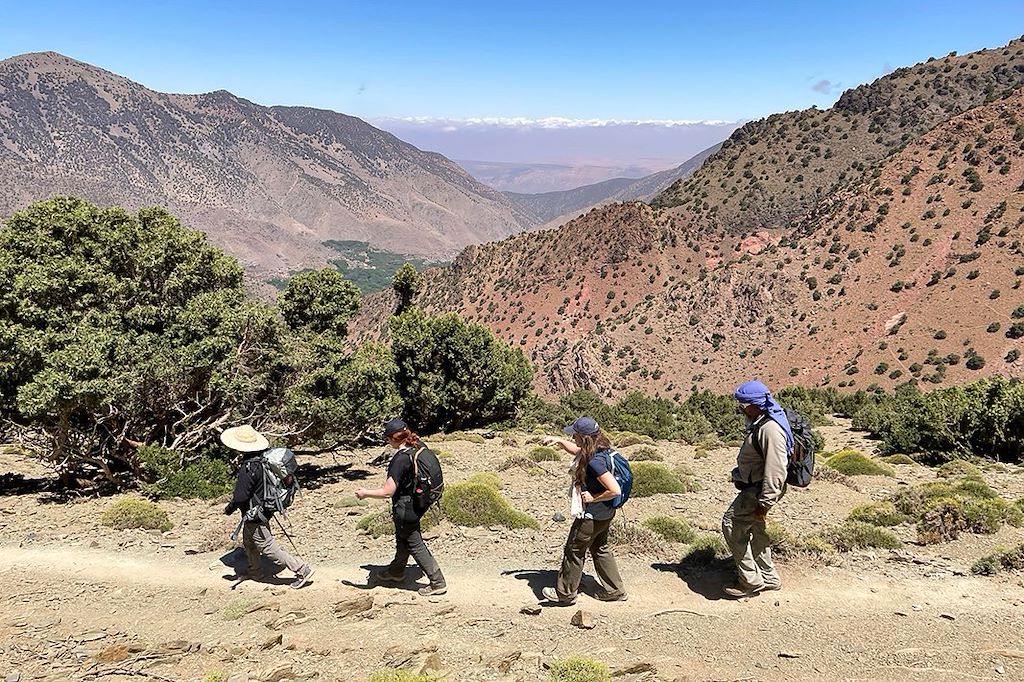 Image randonnée vallée du Toubkal - voyage famille maroc - côte atlantique Maroc