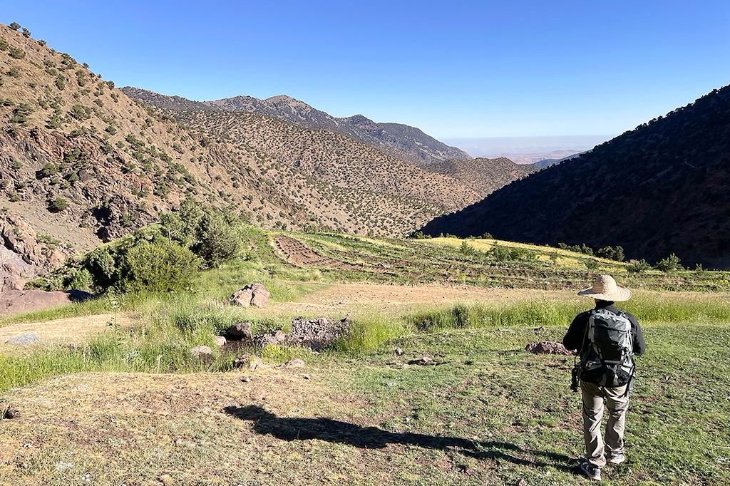 Image randonnée vallée du Toubkal - voyage famille maroc - côte atlantique Maroc