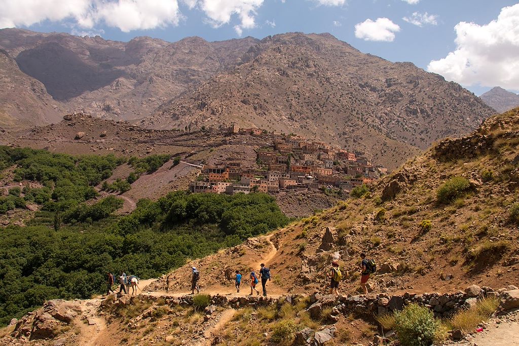 Image Voyage au Maroc avec un âne - Trek avec âne dans le Haut Atlas marocain - Imlil - Marrakech