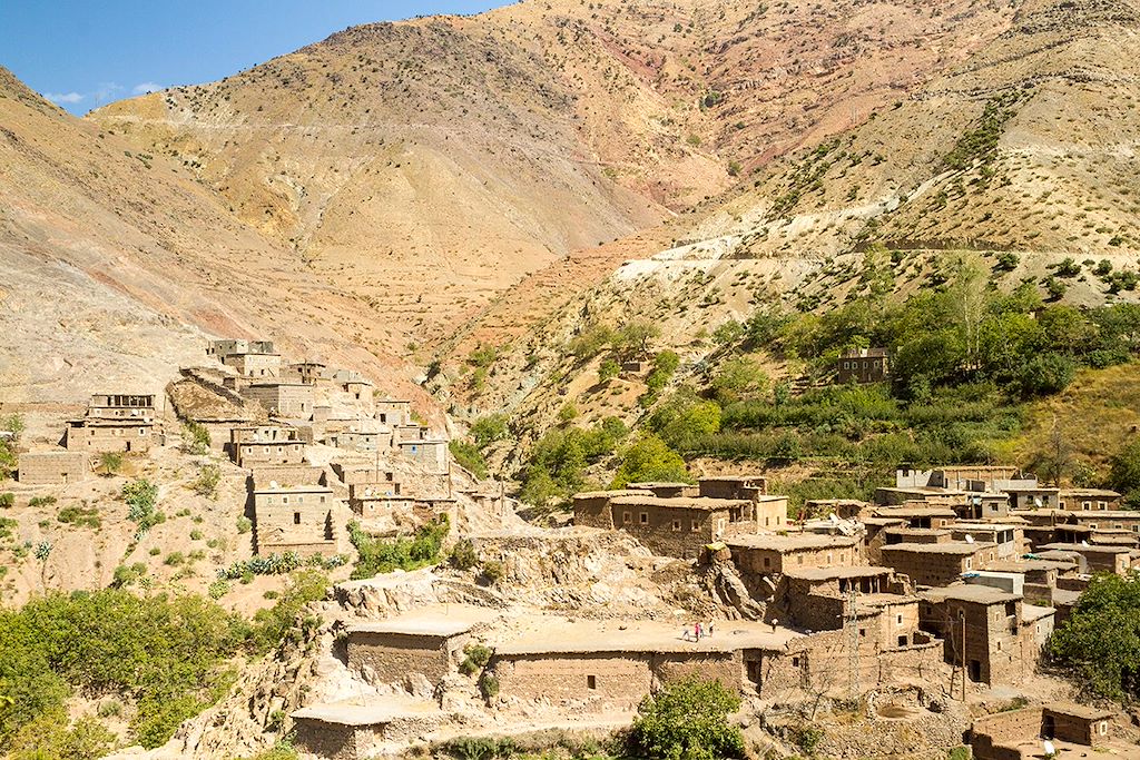 Image Voyage au Maroc avec un âne - Trek avec âne dans le Haut Atlas marocain - Imlil - Marrakech