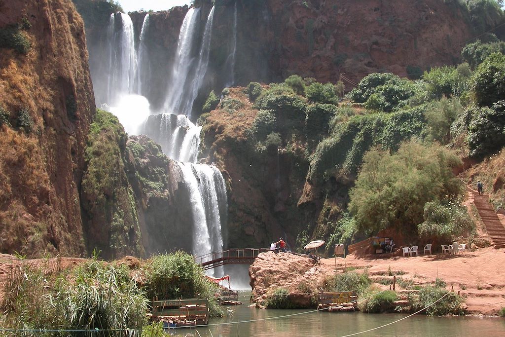 Image Randonnée atlas famille - Voyage Marrakech - Cascades d'Ouzoud - vallée heureuse