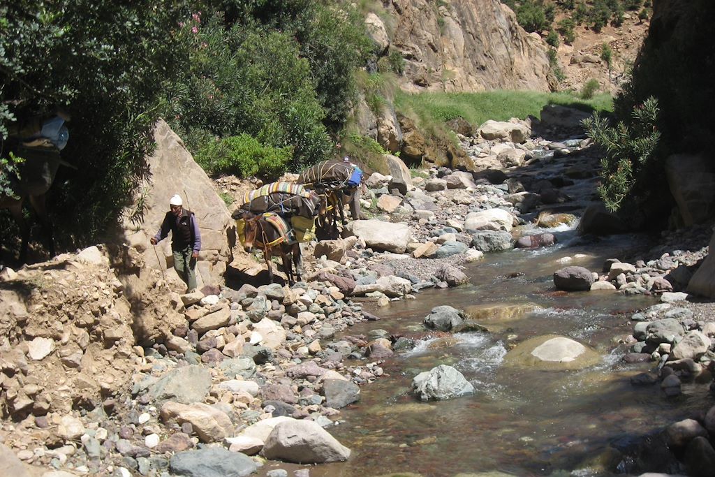 Image Randonnée Dans L'Atlas - Vallée D'Imlil - Culture Berbère