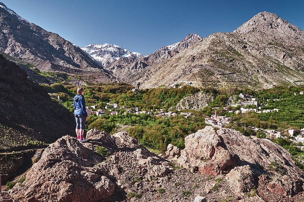 Image Randonnée Dans L'Atlas - Vallée D'Imlil - Culture Berbère