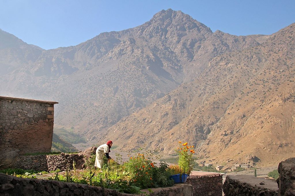 Image Randonnée Dans L'Atlas - Vallée D'Imlil - Culture Berbère