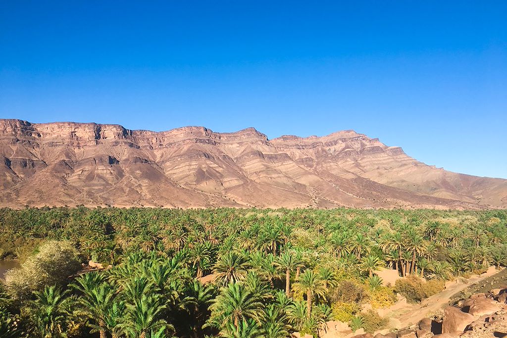 Image Maroc en famille – Trek Désert - Vallée du Draa - Voyage Ouarzazate - campement désert