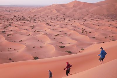 Randonnée dans les dunes de Bouird - Maroc