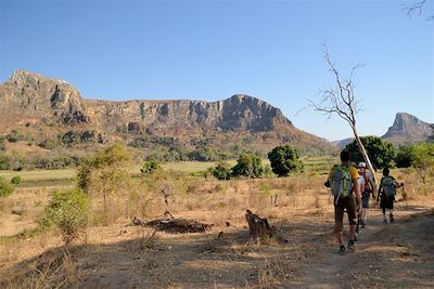 © Hélène Le Pelley - Randonnée dans le massif du Makay - Madagascar Randonnée dans le massif du Makay - Madagascar