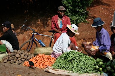 Marché d'Ifaty- Madagascar