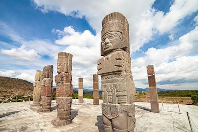 Les Atlantes de Tula - Hidalgo - Mexique