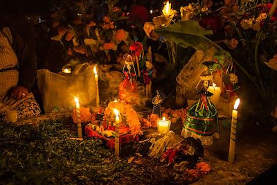 La fête des morts, Oaxaca de Juarez. Mexique