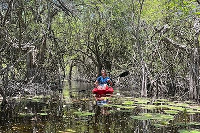 © Elody Patin - Kayak - El Cuyo - Yucatan - Mexique Kayak - El Cuyo - Yucatan - Mexique