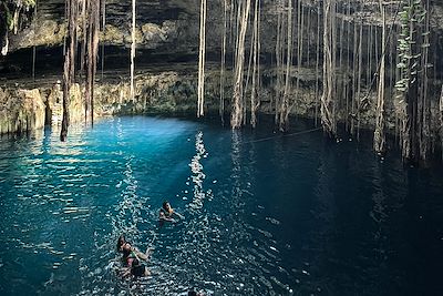 Cenote - San Lorenzo Oxman - Yucatan - Mexique