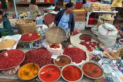 Marché - Birmanie