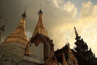 La pagode Shwedagon - Rangoon - Birmanie