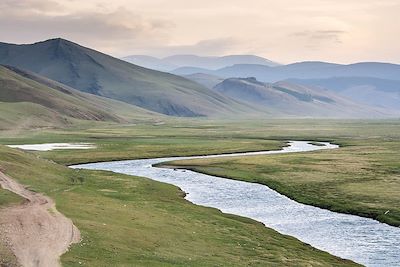 © Denis Chambon - Vallée de l'Orkhon - Khangai - Mongolie Vallée de l'Orkhon - Khangai - Mongolie
