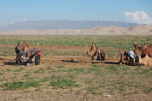 Image Randonnée dans le désert de Gobi