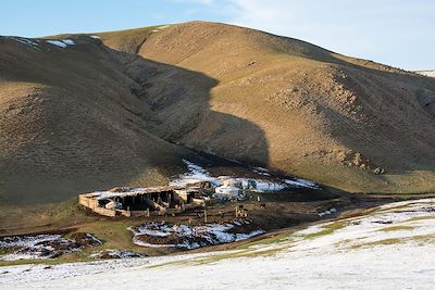 Camp de yourtes - Environs de Kharkhorin - Khangai - Mongolie