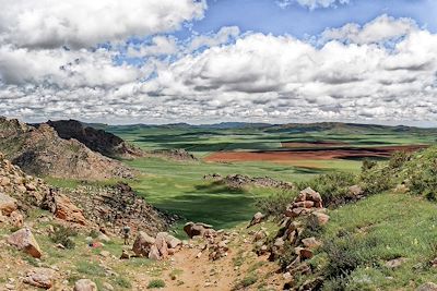© Jan Eufinger / Adobe Stock - Le parc national de Khögnö Khan - Mongolie Le parc national de Khögnö Khan - Mongolie