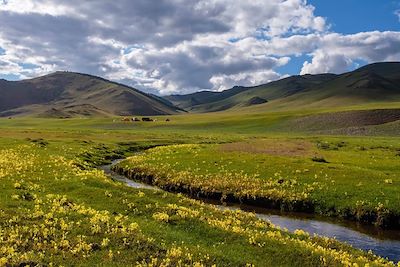 Panorama de l'Arkhangay - Mongolie