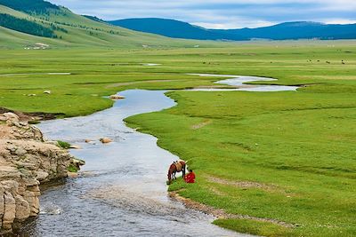 Paysage de l'Arkhangai - Mongolie