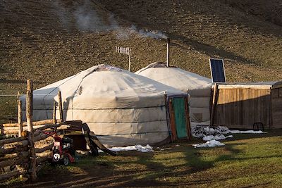Camp de yourtes - Environs de Kharkhorin - Khangai - Mongolie