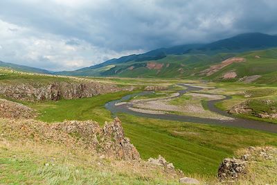 © Oleg_0 / iStock - Massif de l'Altaï - Mongolie Massif de l'Altaï - Mongolie