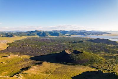 Volcan Khorgo en Mongolie