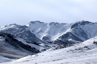 Montagnes de Gurvan Saikhan - Parc national de Gobi Gurvansaikhan - Mongolie